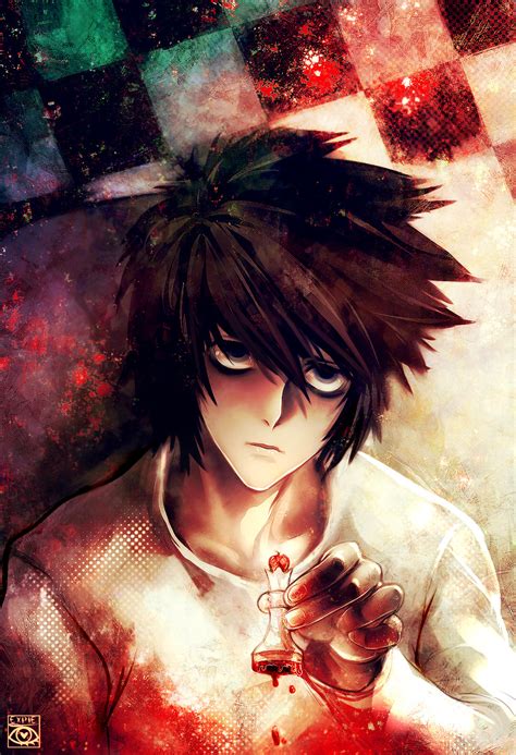 L Lawliet (Death Note) - L Fan Art (37352784) - Fanpop