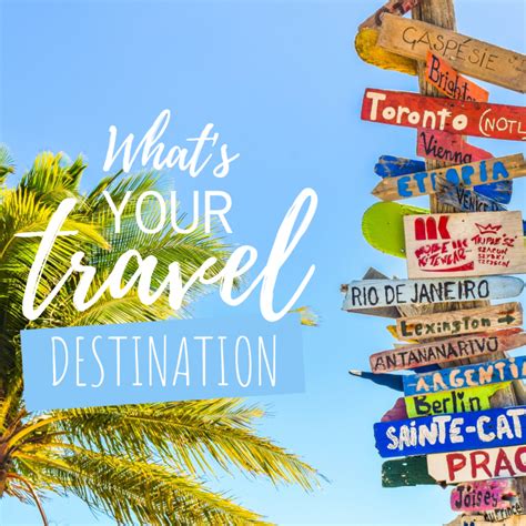 STORY TEMPLATE: What's YOUR travel DESTINATION Instagram Post Template