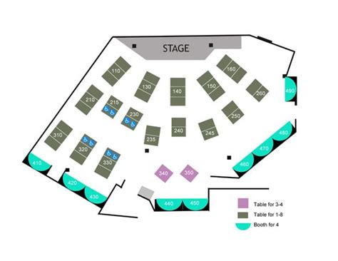 Seating Charts - Chanhassen Dinner Theatres