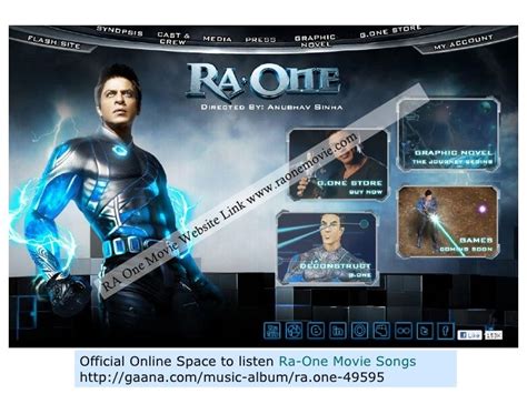 Listen Ra One Movie Songs for free on Gaana.com