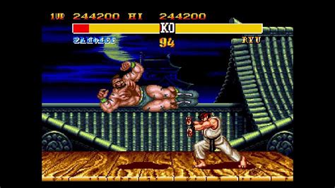 Street Fighter 2 Sega Genesis Gameplay with Zangief - YouTube