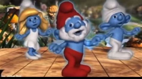 moves like jagger smurf dancing meme - YouTube