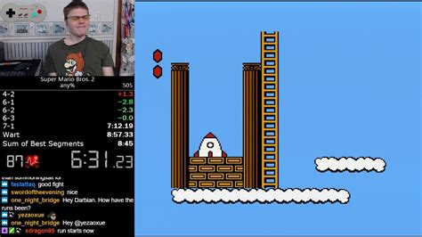 (8:54.50) Super Mario Bros. 2 any% speedrun - YouTube