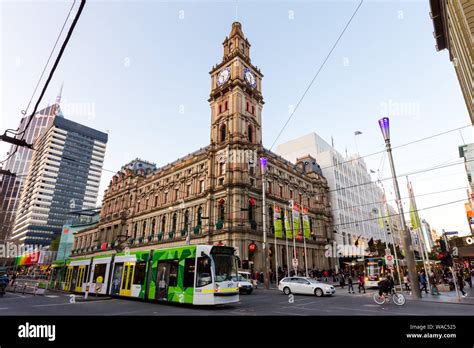 Melbourne's GPO Building Stock Photo - Alamy