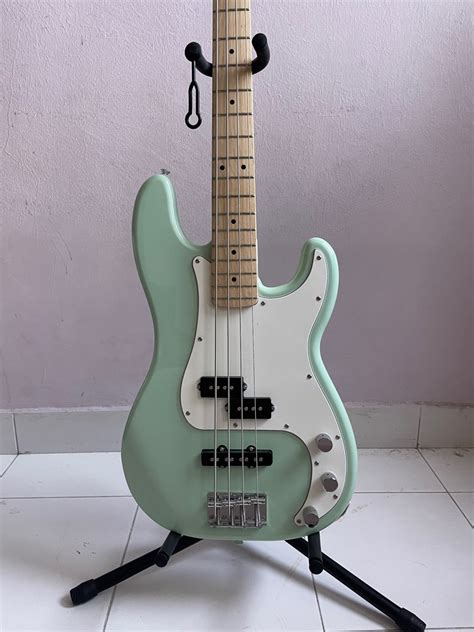 Squier Fender Precision Bass, Hobbies & Toys, Music & Media, Musical Instruments on Carousell