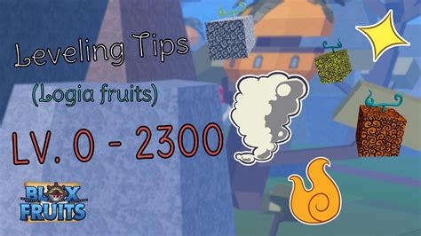 [Blox Fruits] Fastest way to grind level with Logia/Elemental fruits! And leveing tips! Update ...