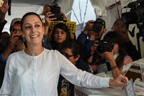 Claudia Sheinbaum is first woman elected Mexico City mayor, defying ...