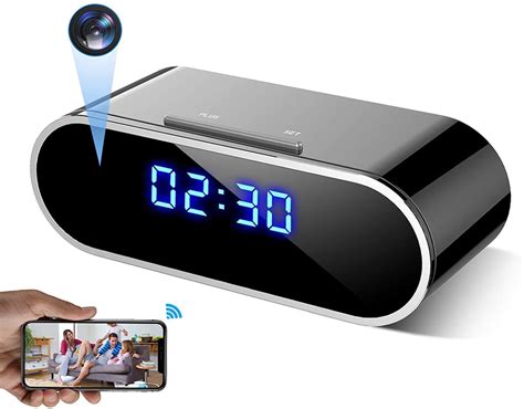 Wemlb Hidden Camera Alarm Clock | The Best Home Security Products of 2021 | POPSUGAR Home Photo 12