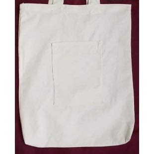 Plain White Tote Bag With Purse | Konga Online Shopping