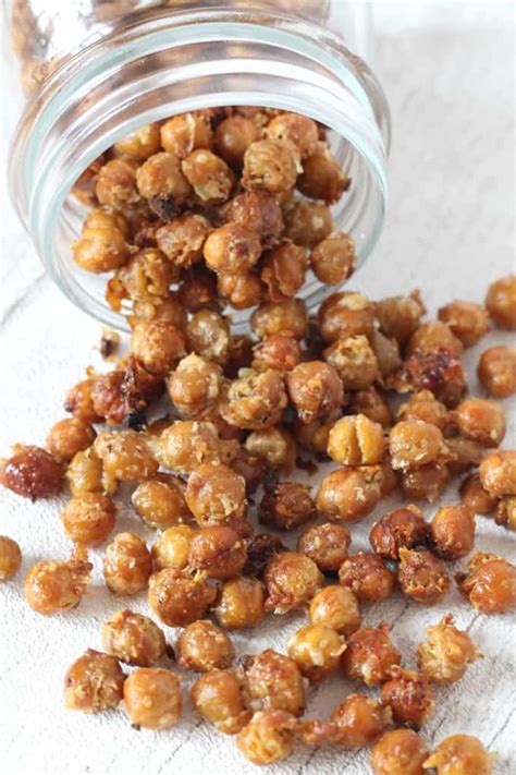 Garlic, Herb & Parmesan Roasted Chickpeas - My Fussy Eater | Easy Kids Recipes