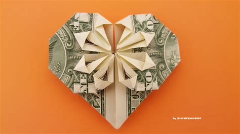 How To Fold A Dollar Into A Heart at All_3