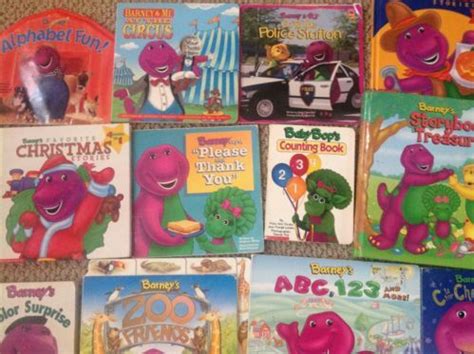 Barney And Baby Bop Preschool Toddler Book Board Book Lot | #486743756