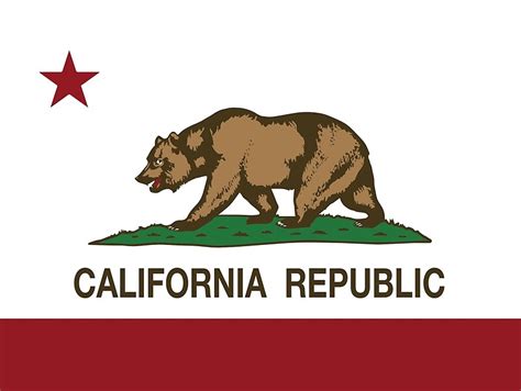 "California Republic Flag" by NorCal | Redbubble