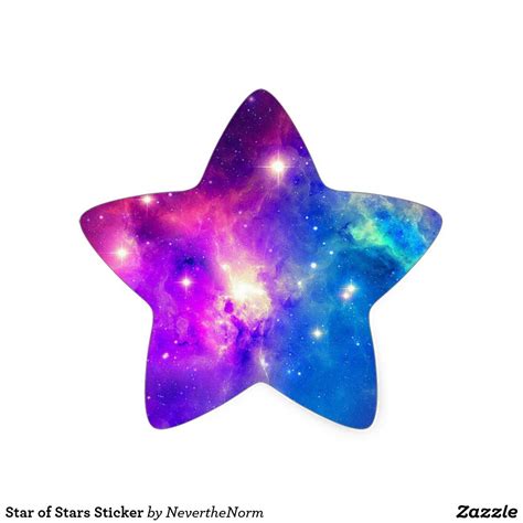 Star of Stars Sticker | Zazzle.com | Star stickers, Stickers, Gift stickers