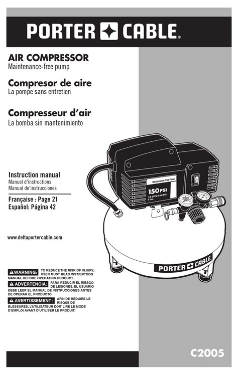 PORTER-CABLE 1000003754 INSTRUCTION MANUAL Pdf Download | ManualsLib