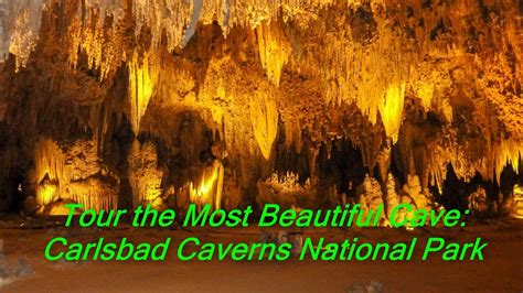 Tour of Carlsbad Caverns National Park - YouTube