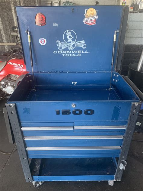 Cornwell tool cart with side shelf for Sale in Tempe, AZ - OfferUp