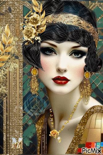 Art Deco. Gold - Free animated GIF - PicMix