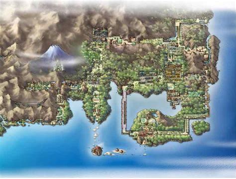 Pokemon Johto Map