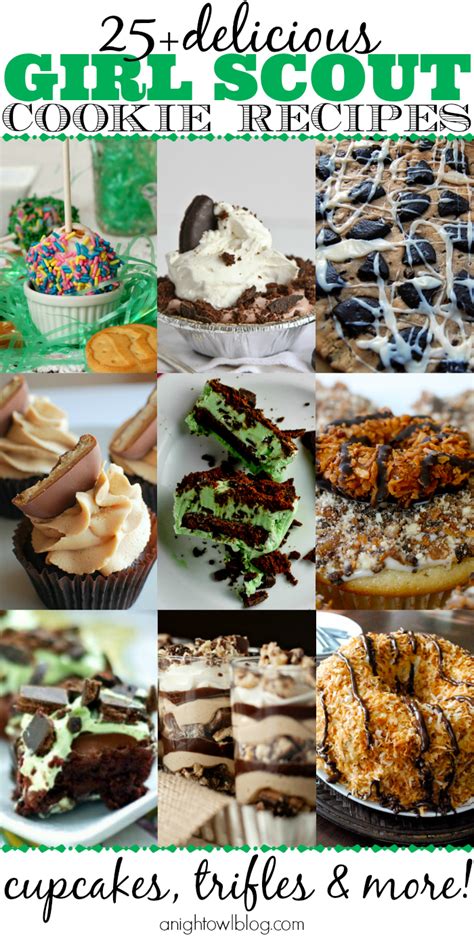 25+ Girl Scout Cookie Recipes | A Night Owl Blog