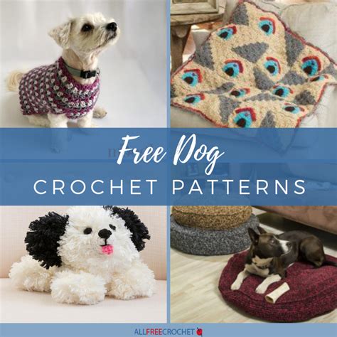 30+ Free Dog Crochet Patterns | AllFreeCrochet.com