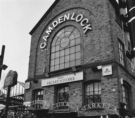 BW Series Camden Lock Market Photograph by Caroline Reyes-Loughrey - Fine Art America