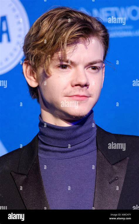 Thomas brodie sangster 2017 hi-res stock photography and images - Alamy