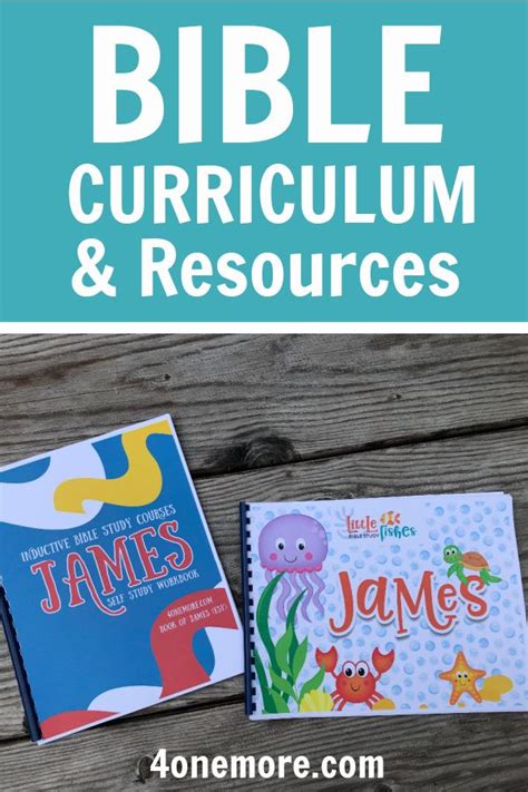 Bible Curriculum & Resources - 4onemore | Bible curriculum, Homeschool ...