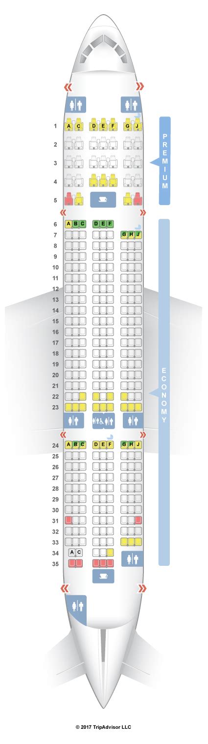 SeatGuru Seat Map Norwegian Air Shuttle Boeing 787-8 (788)