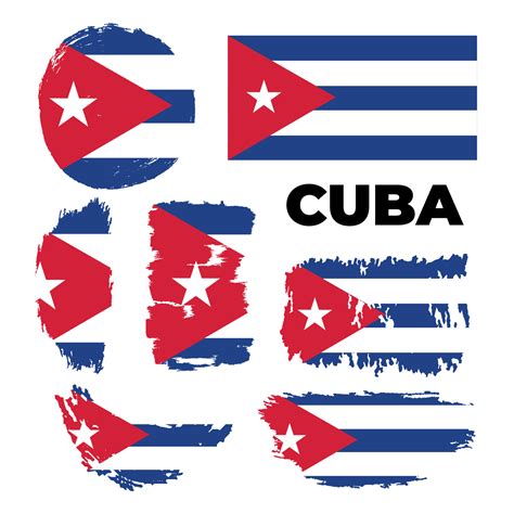 Flag of Cuba page symbol for your web site design Cuba flag logo, app, UI. Cuba flag Vector ...