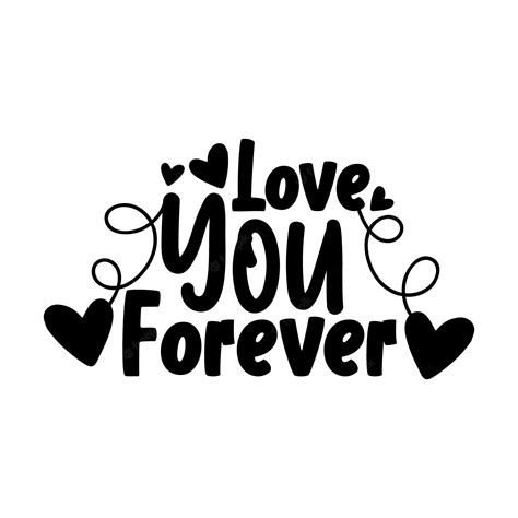 Premium Vector | I love you typography quote design vector in handwritten style