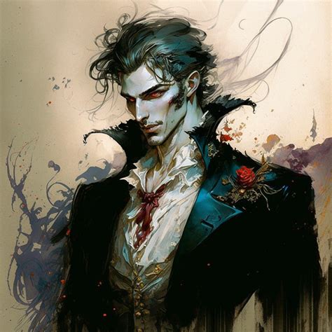 ArtStation - A Collection of Portraits - Vampire Male