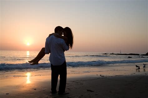 Sunset at the Beach | Photo, Couple photos, Scenes