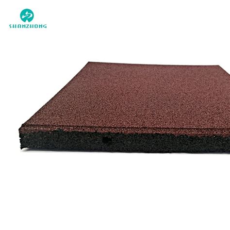 Non-Slip Outdoor Rubber Matting Gym Floor Tile Mat for Home Gym Garage ...