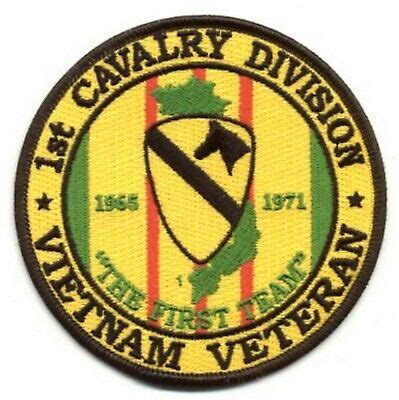 1st Cavalry Division Vietnam Veteran Patch | eBay