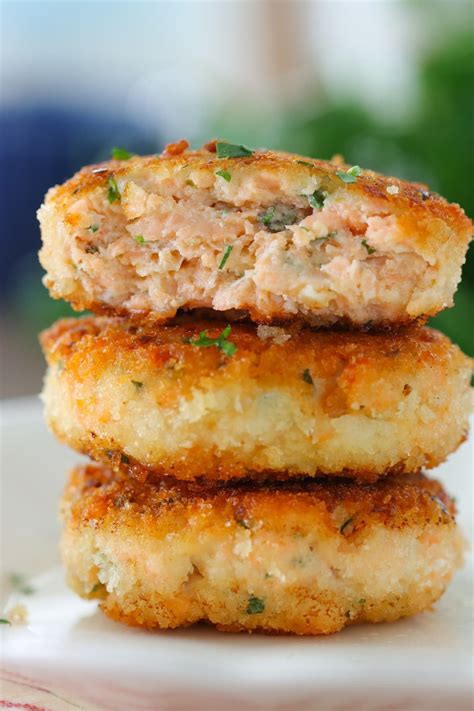 How To Make Salmon Patties (VIDEO) - Olga's Flavor Factory