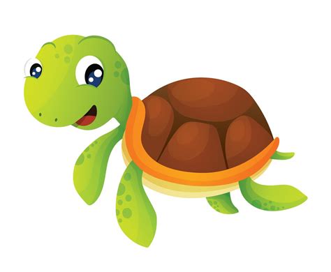 Premium Vector Turtle Cartoon Clipart Vector Illustration | The Best Porn Website