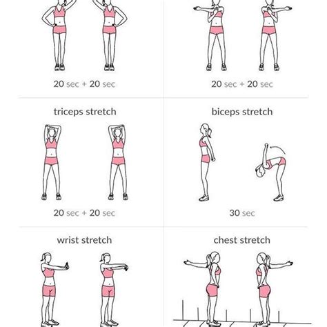 Upper Body Stretching Routine - Here are some shoulder, neck, back, and ...