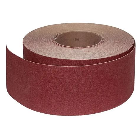 Abrasive Roll Cloth, backed 76 mm x 25 m standard - 60G | IGM Tools & Machinery