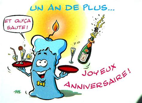 Carte D'anniversaire Animée Gratuite Humoristique Lovely Carte Postale D Anniversa… en 2020 ...