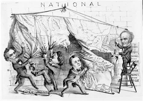 Alexis 1: Civil War reconstruction political cartoon