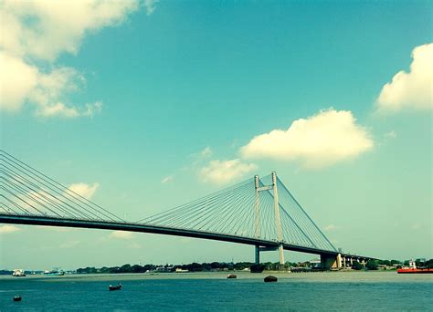 HD wallpaper: india, kolkata, vidyasagar setu, nature, vidyasagarsetu, bridge | Wallpaper Flare