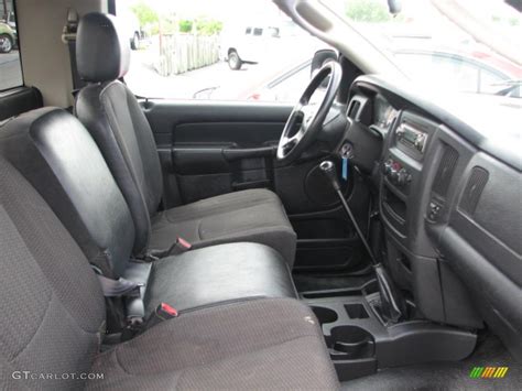 Dark Slate Gray Interior 2002 Dodge Ram 1500 ST Regular Cab Photo #39877687 | GTCarLot.com