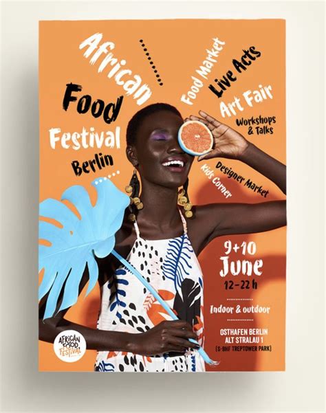 African Food Festival Berlin | Key Visual | Food festival, African food ...