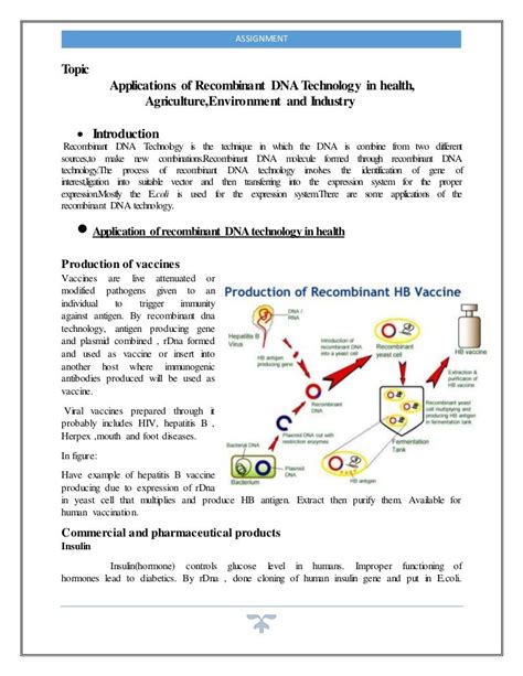 Applications of recombinant_DNA_tech