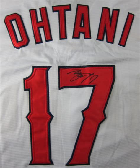 Shohei Ohtani Signed Jersey - oggsync.com