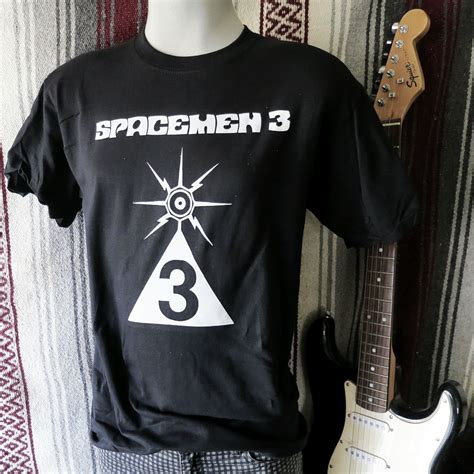 Spacemen 3 t shirt black logo tee t-shirt on Storenvy