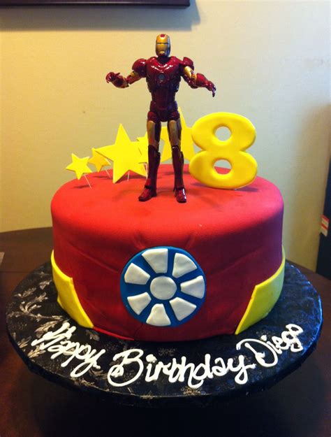 Iron Man Cake -AR | Avenger cake, Avengers themed cakes, Themed cakes