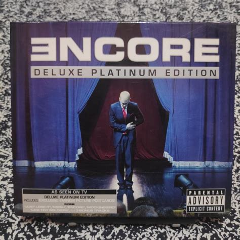 Eminem Encore Deluxe Edition 2 CD, Hobbies & Toys, Music & Media, CDs ...