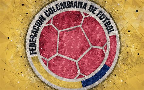 1920x1080px, 1080P free download | Colombia national football team geometric art, logo, yellow ...